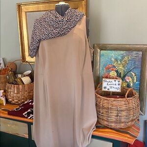 NWTO Lane Bryant Elemental Stretch Sleeveless Shift Dress (Camel) Size 28W (412)